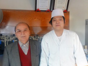 代表取締役の山口さんと 店長・料理長の河合さん